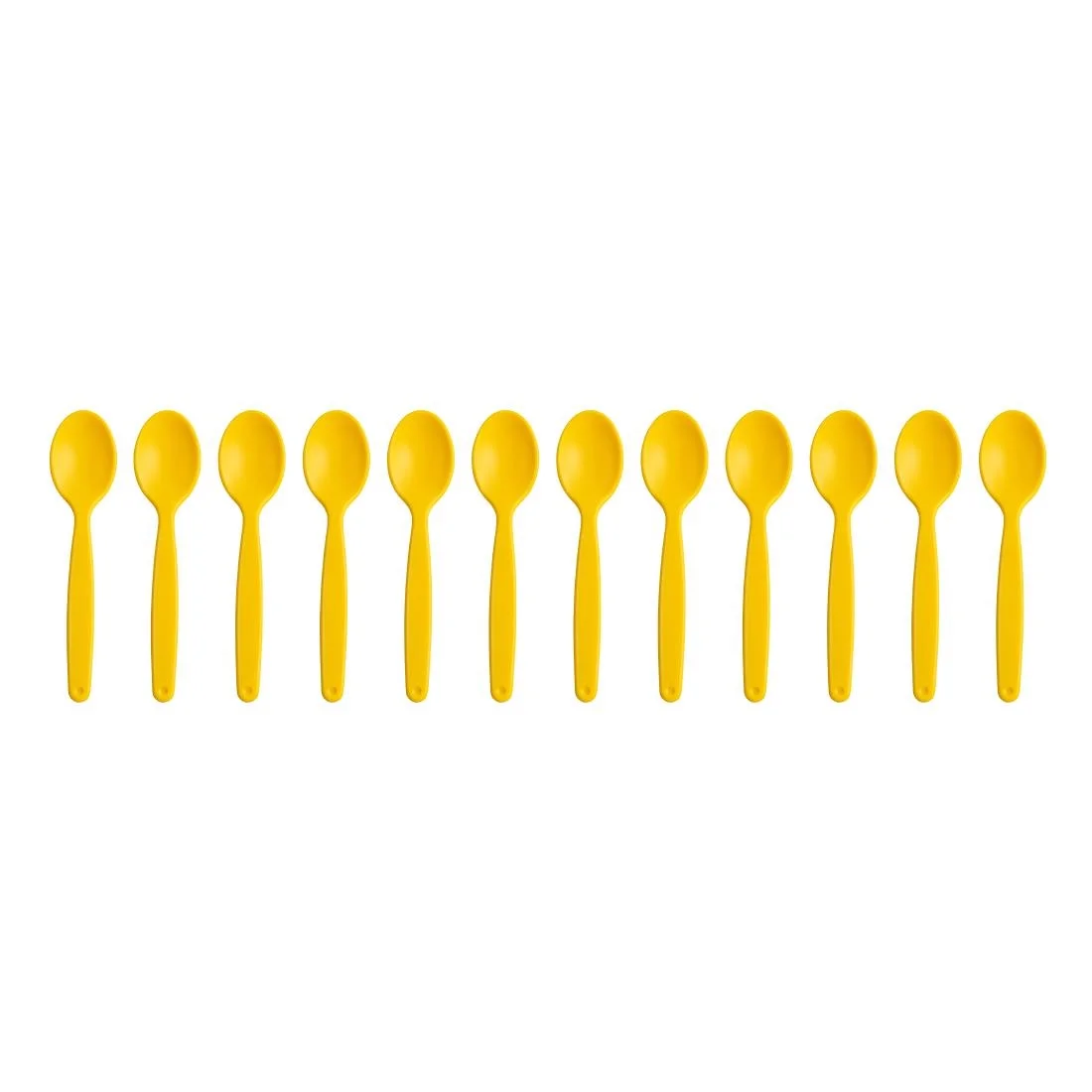 Kristallon Polycarbonate Spoon Yellow - Image 7