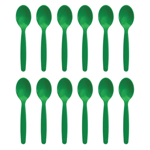 Polycarbonate Spoon Green Kristallon