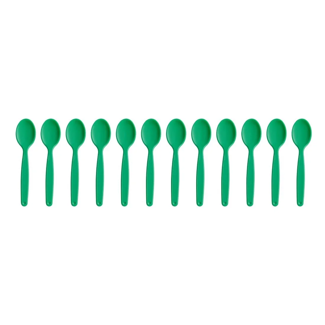 Polycarbonate Spoon Green Kristallon - Image 3