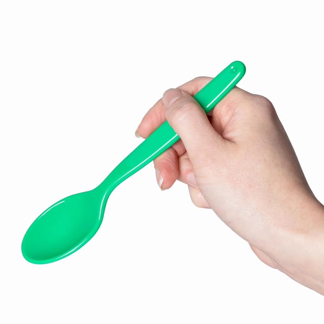Polycarbonate Spoon Green Kristallon - Image 7
