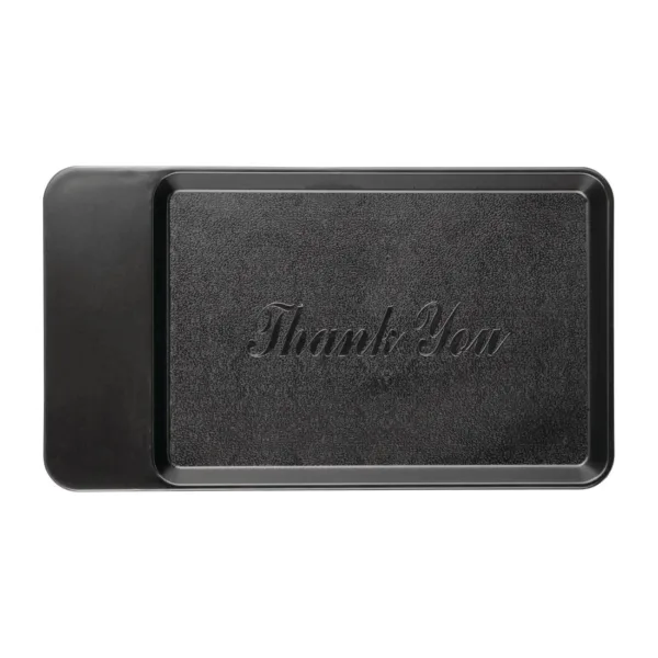 Black Plastic Tip Tray