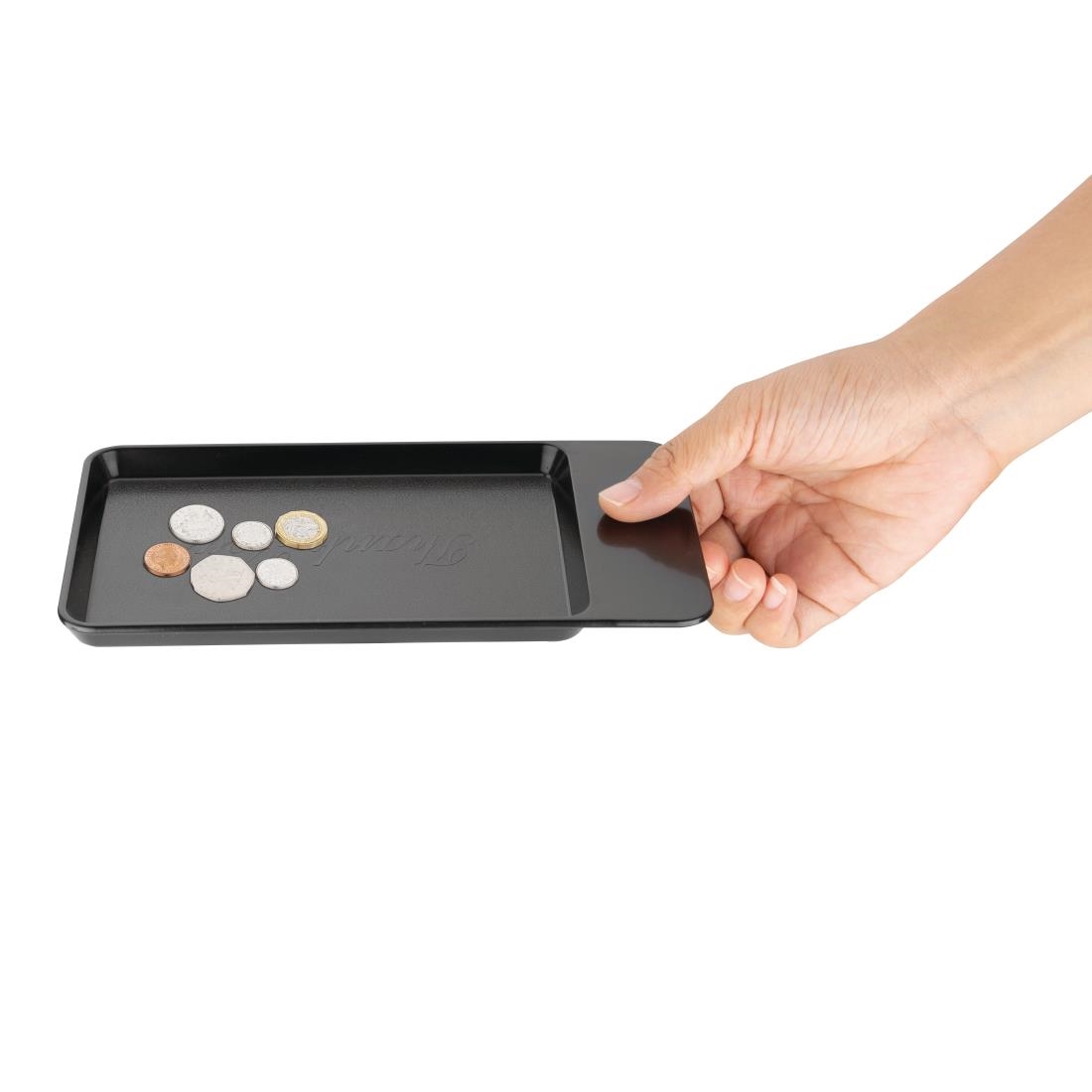 Black Plastic Tip Tray
