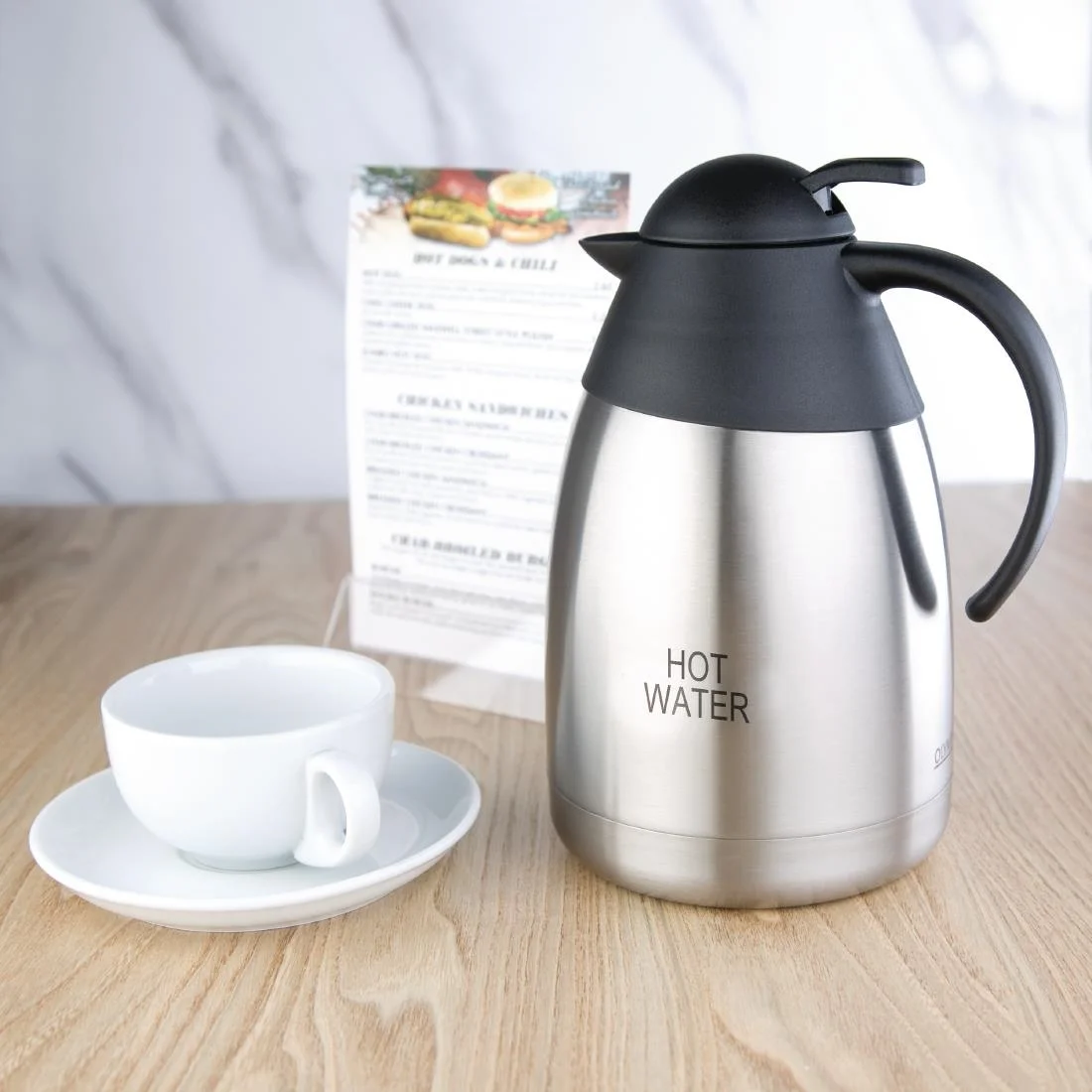 Olympia Insulated Hot Water Jug 1.5Ltr - Image 4