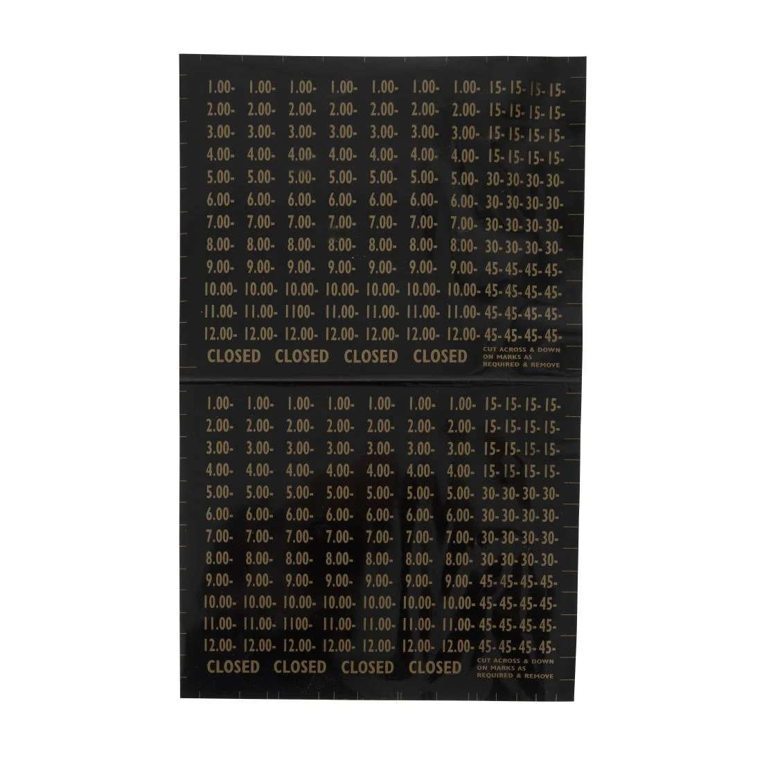 Beaumont Opening Time Sign - Image 9