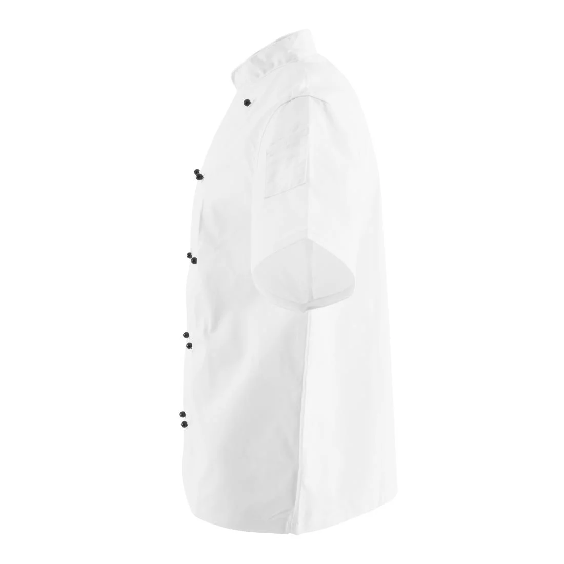 Whites Chicago Unisex Chefs Jacket Short Sleeve White - Image 6