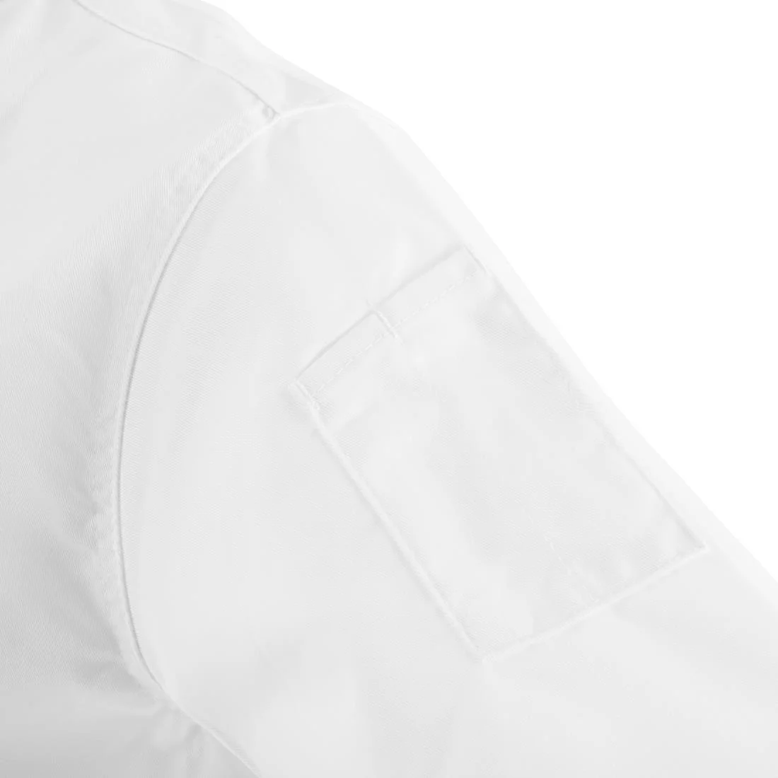 Whites Chicago Unisex Chefs Jacket Short Sleeve White - Image 8