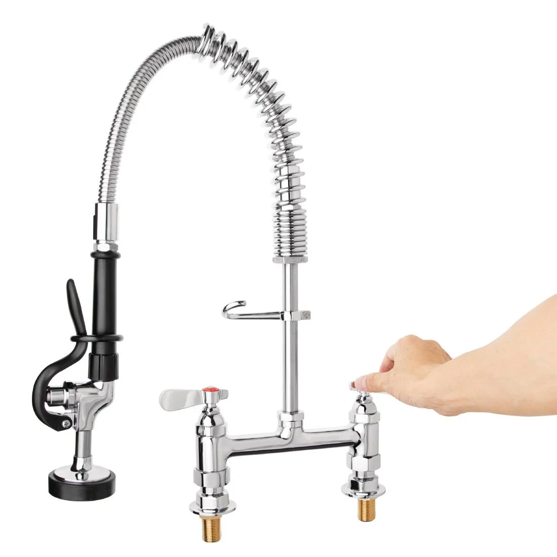 Vogue Twin Pedestal Mini Pre-Rinsers - Image 5