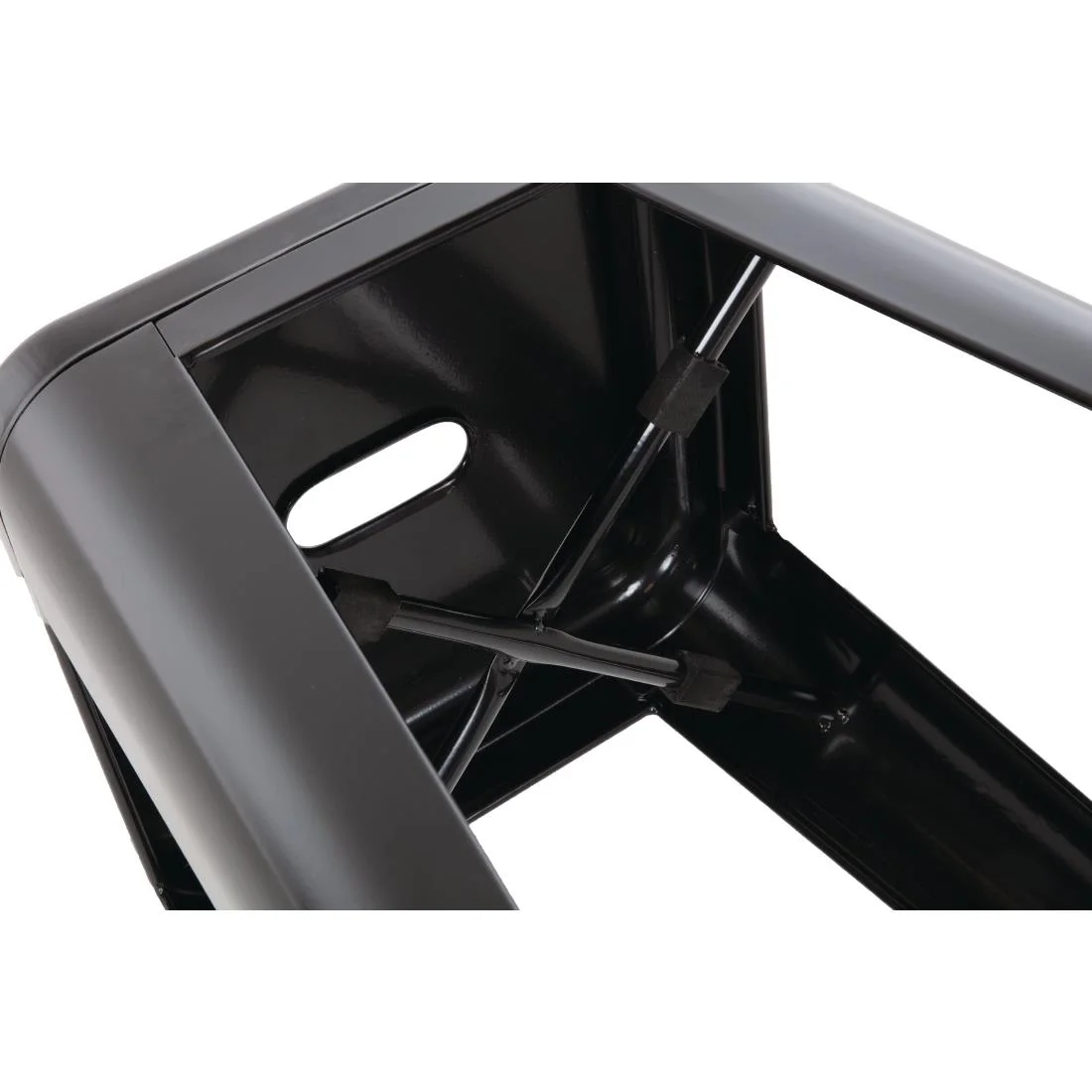Bolero Bistro Steel High Stool Black (Pack of 4) - Image 15