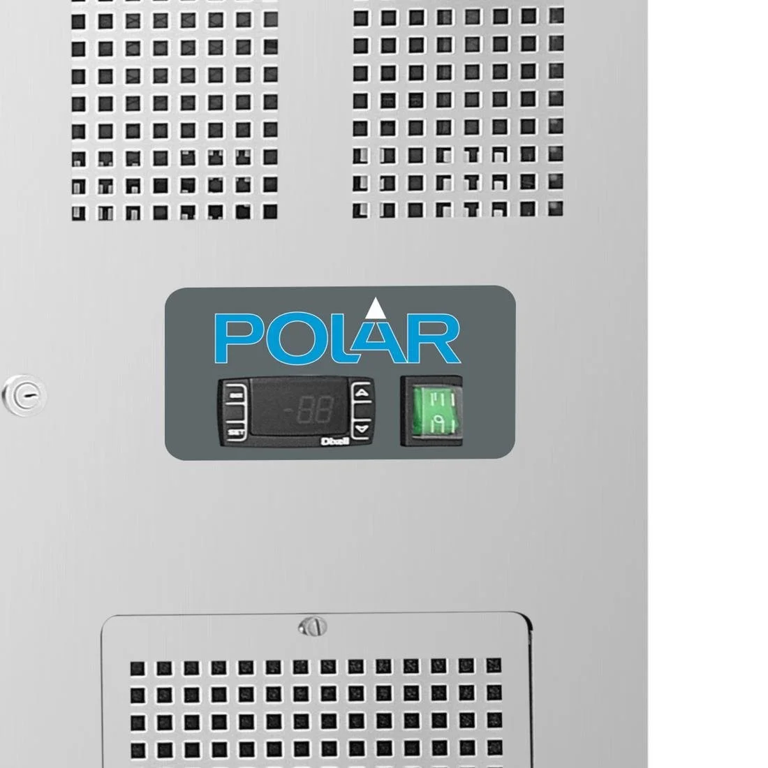 Polar U-Series Double Door Counter Fridge with Upstand 282Ltr - Image 7