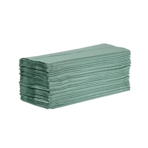 Jantex Z Fold Green Hand Towels 1Ply