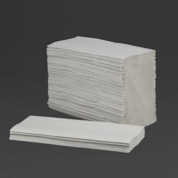 Tork Z Fold White Hand Towels 1Ply 250 Sheets (Pack of 12)