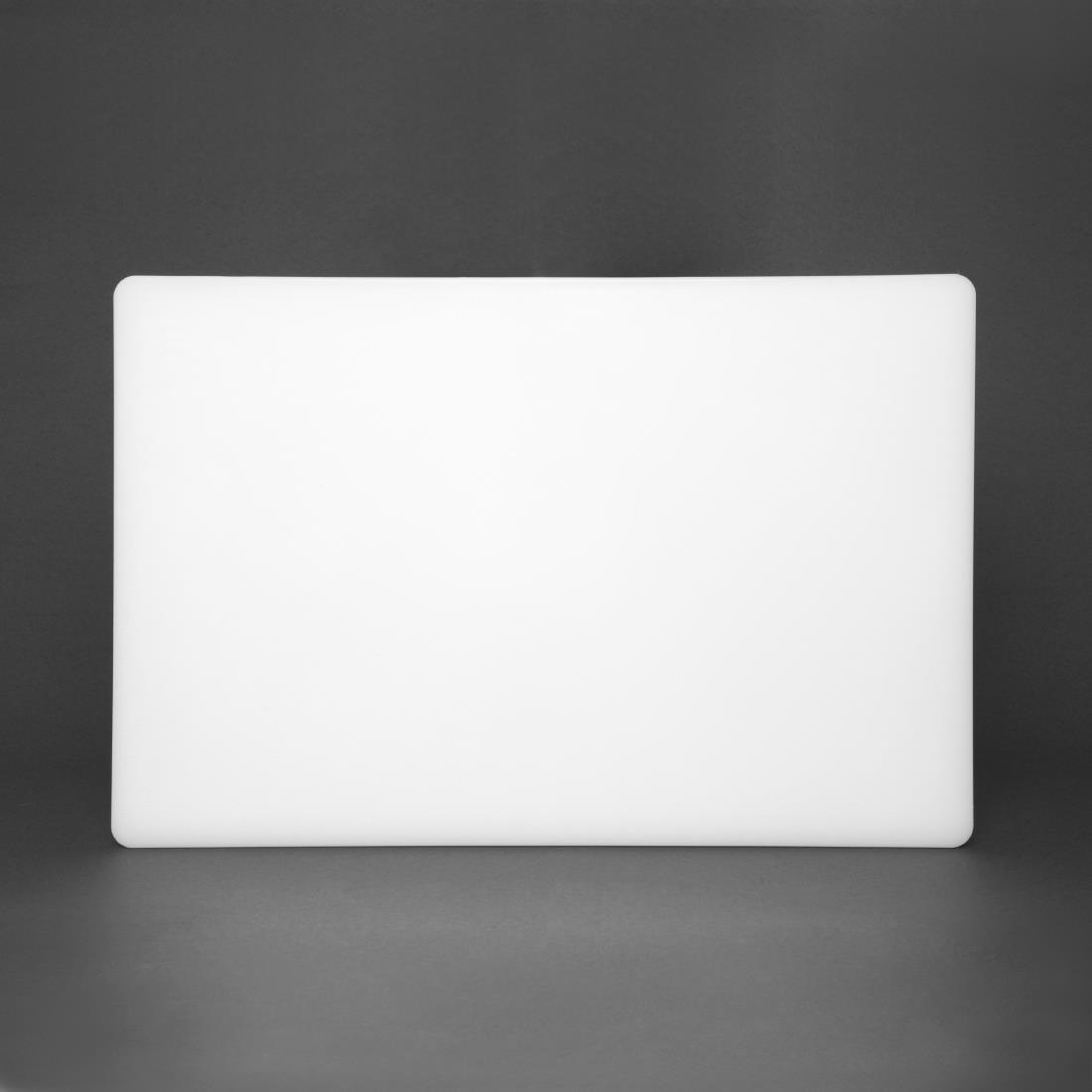 Hygiplas Thick Low Density White Chopping Board