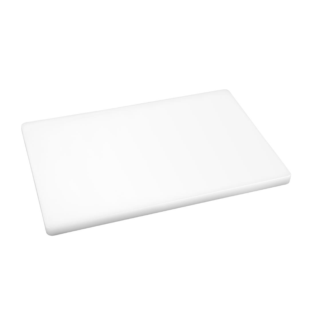 Hygiplas Thick Low Density White Chopping Board