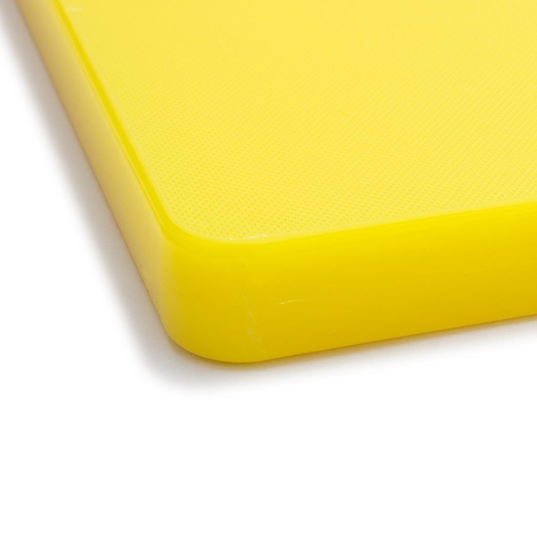 Hygiplas Thick Low Density Yellow Chopping Board