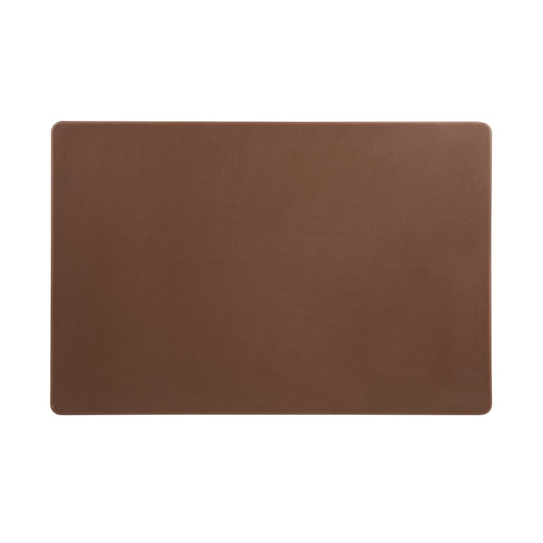Hygiplas Thick Low Density Brown Chopping Board