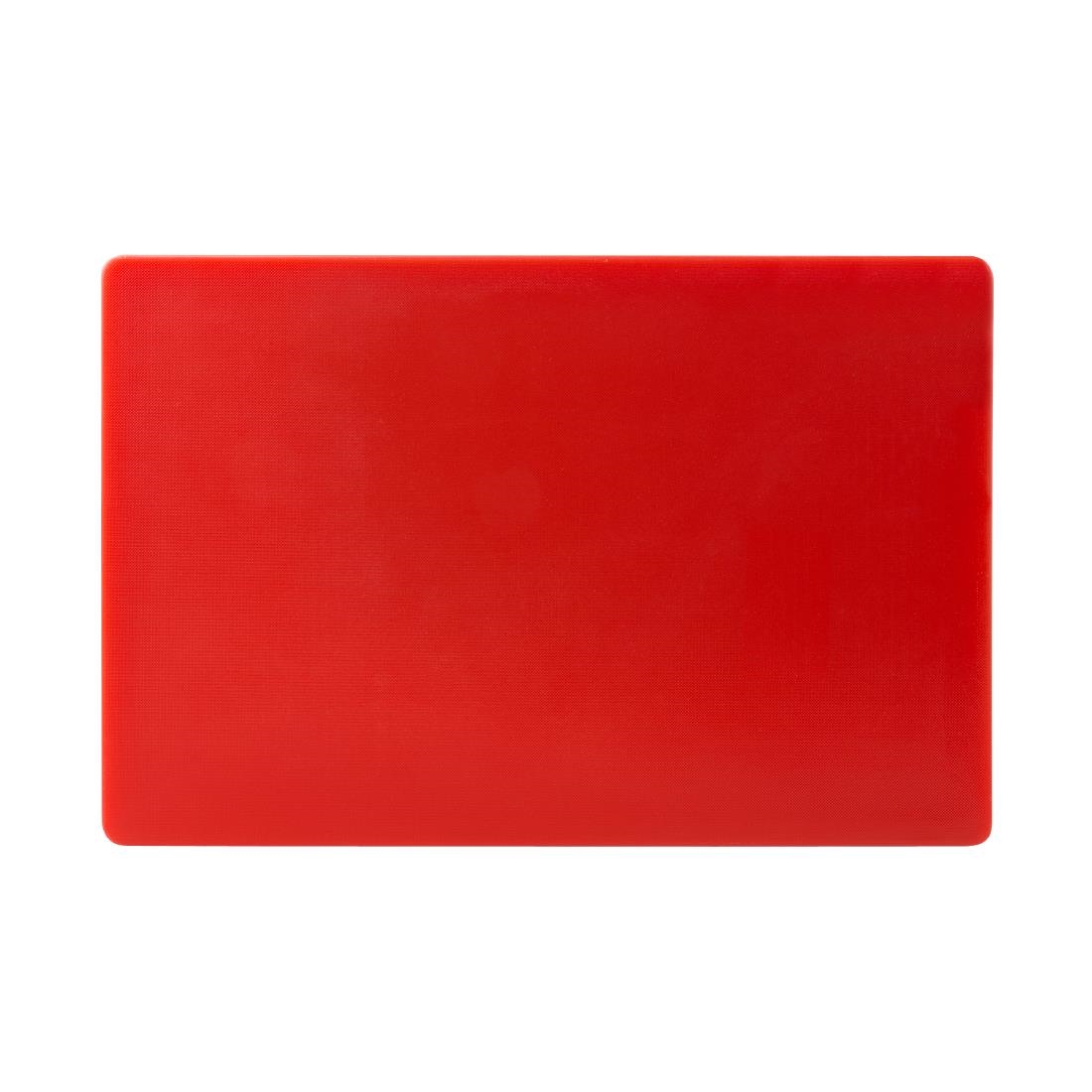 Hygiplas Thick Low Density Red Chopping Board