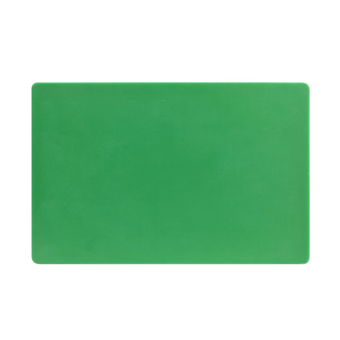 Hygiplas Thick Low Density Green Chopping Board