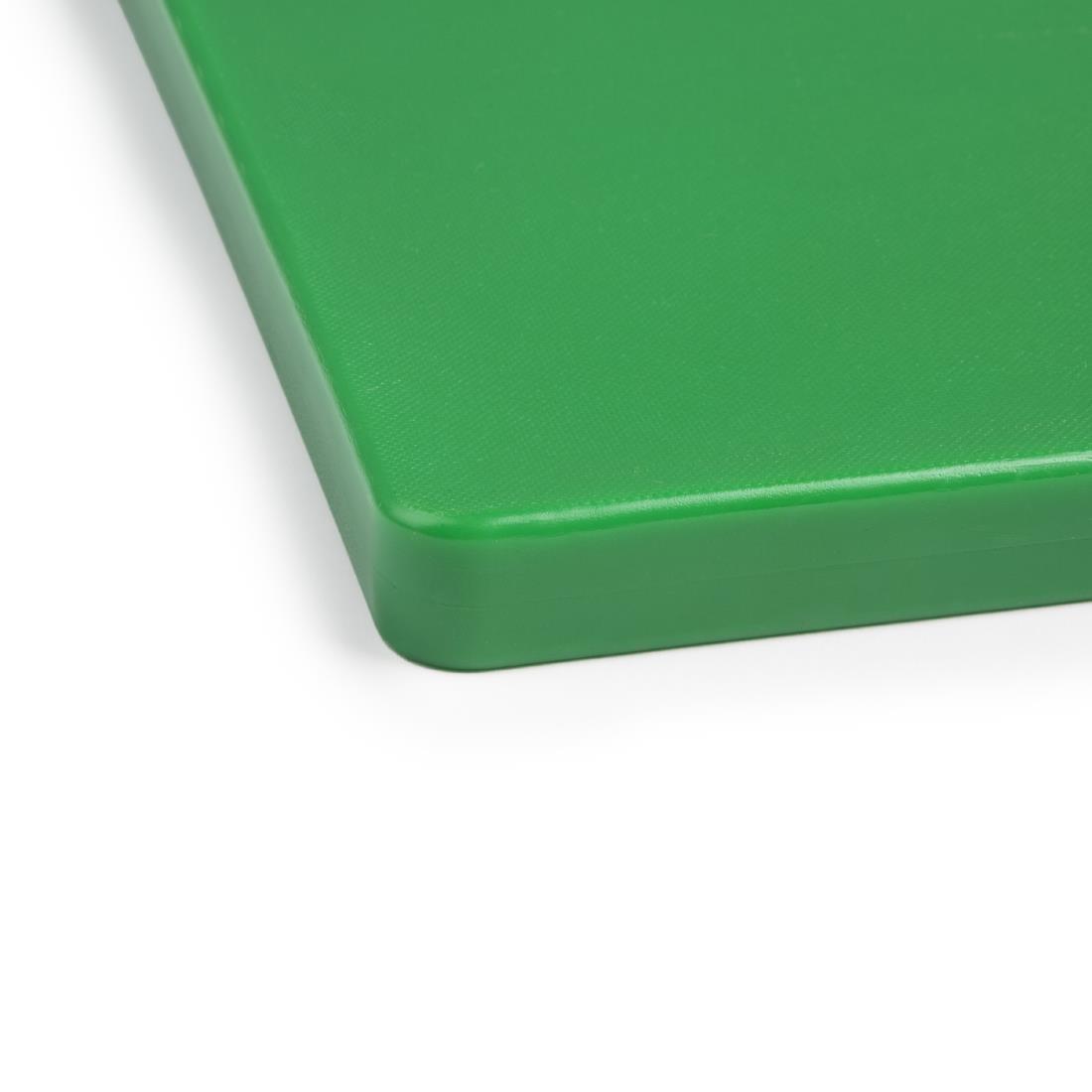Hygiplas Thick Low Density Green Chopping Board