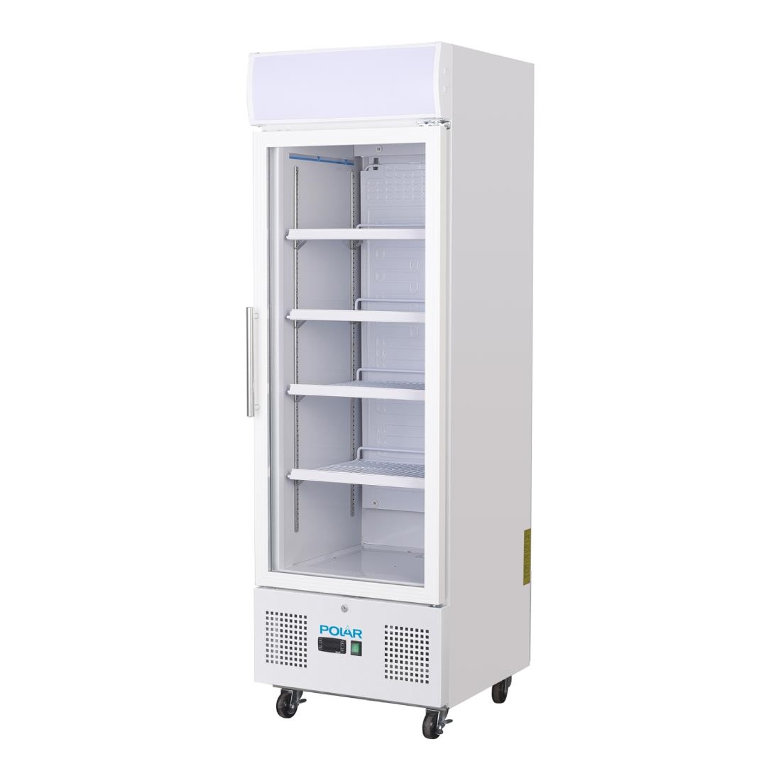 Polar Display Fridge 218Ltr