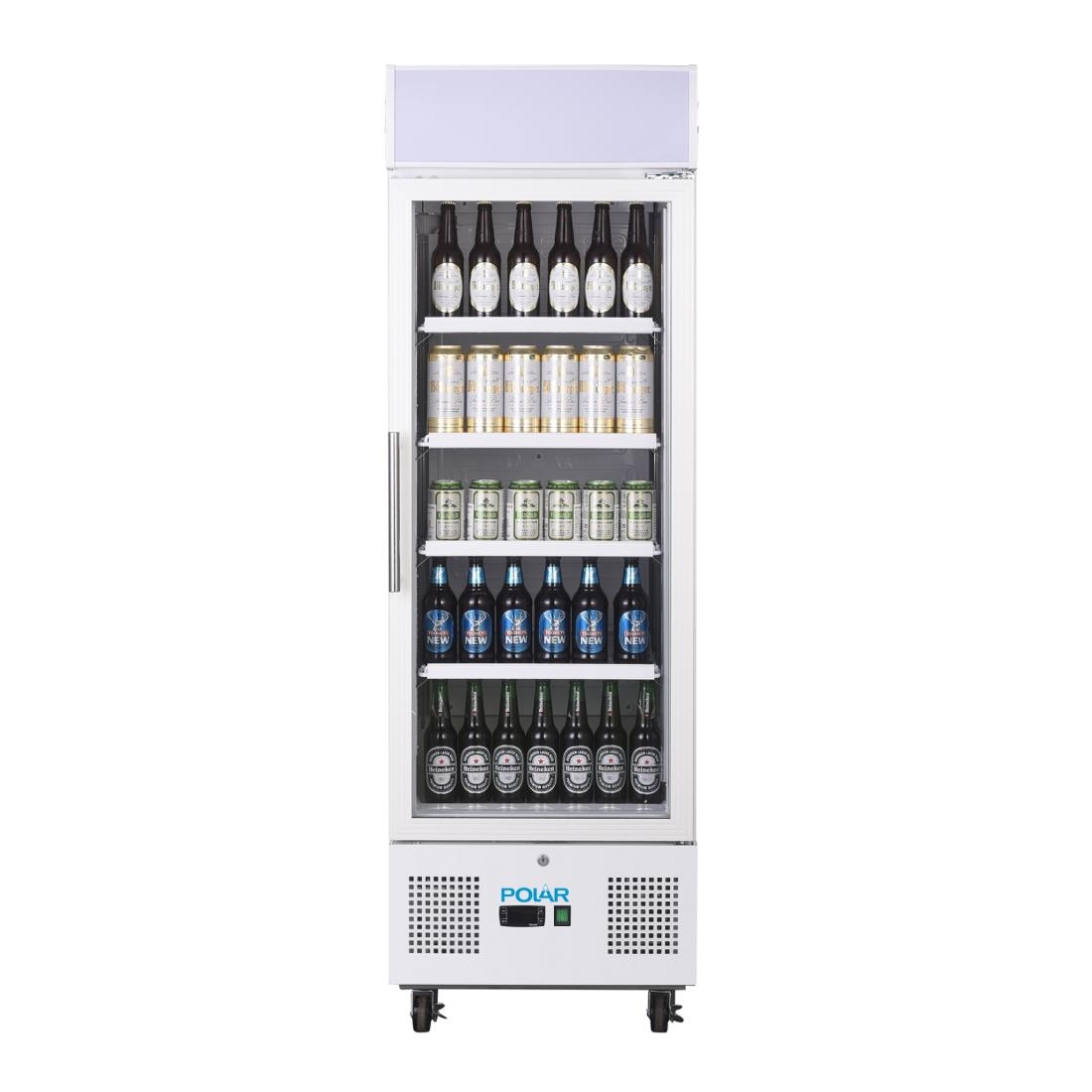 Polar Display Fridge 218Ltr