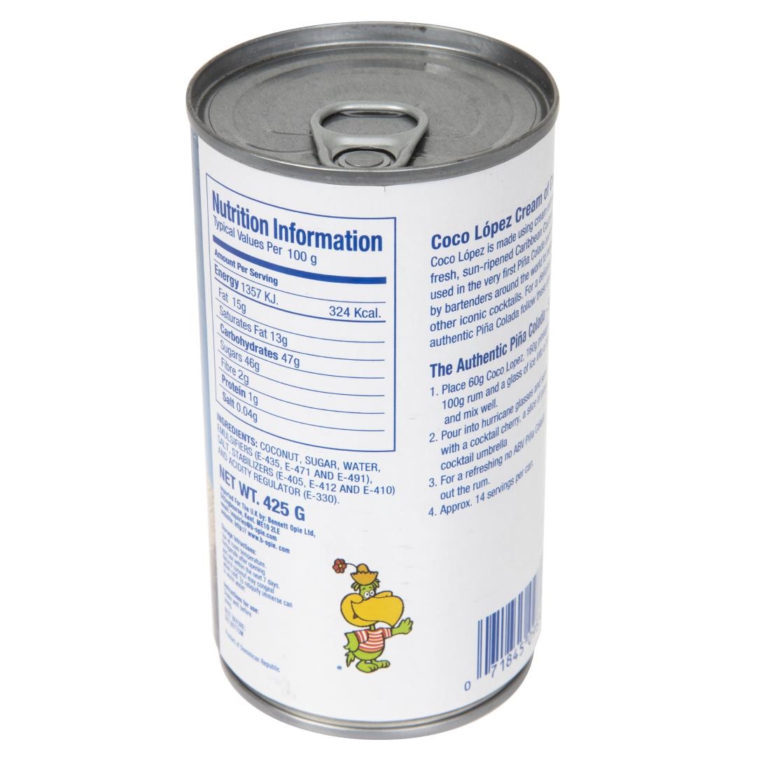 Coco Lopez Cream of Coconut Cocktail Mix