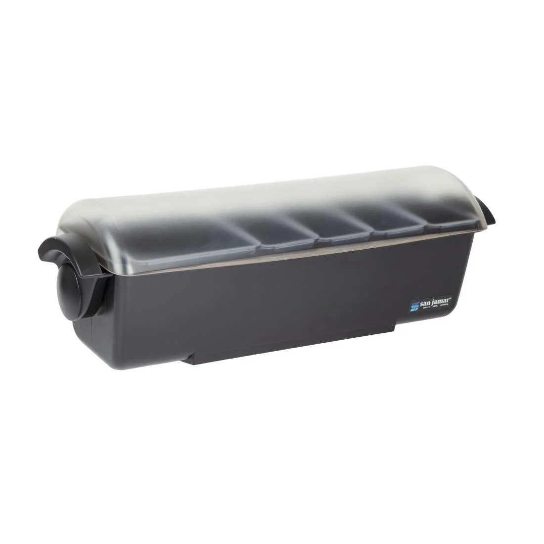 San Jamar Dome Condiment Dispenser 5 Tray - Image 3