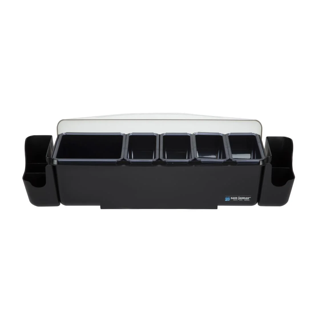 San Jamar Dome Condiment Dispenser 5 Tray - Image 5