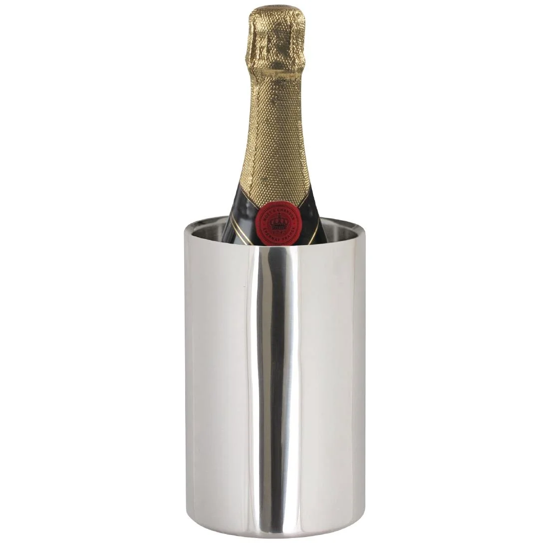 Brushed Stainless Steel Wine And Champagne Cooler - Image 6