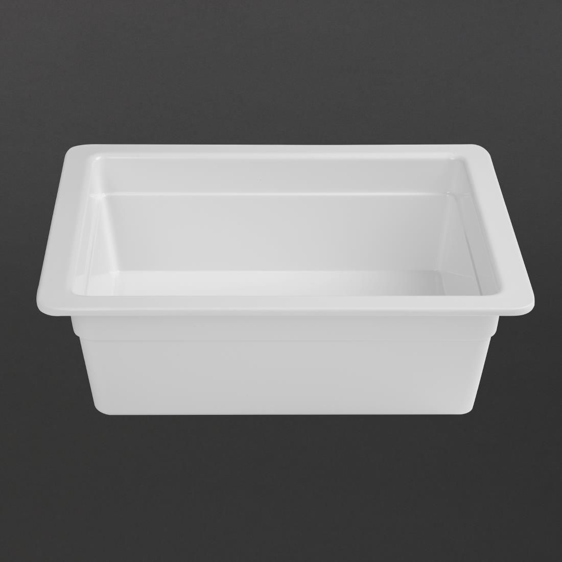 Kristallon Melamine 1/2 Gastronorm Dish 100mm