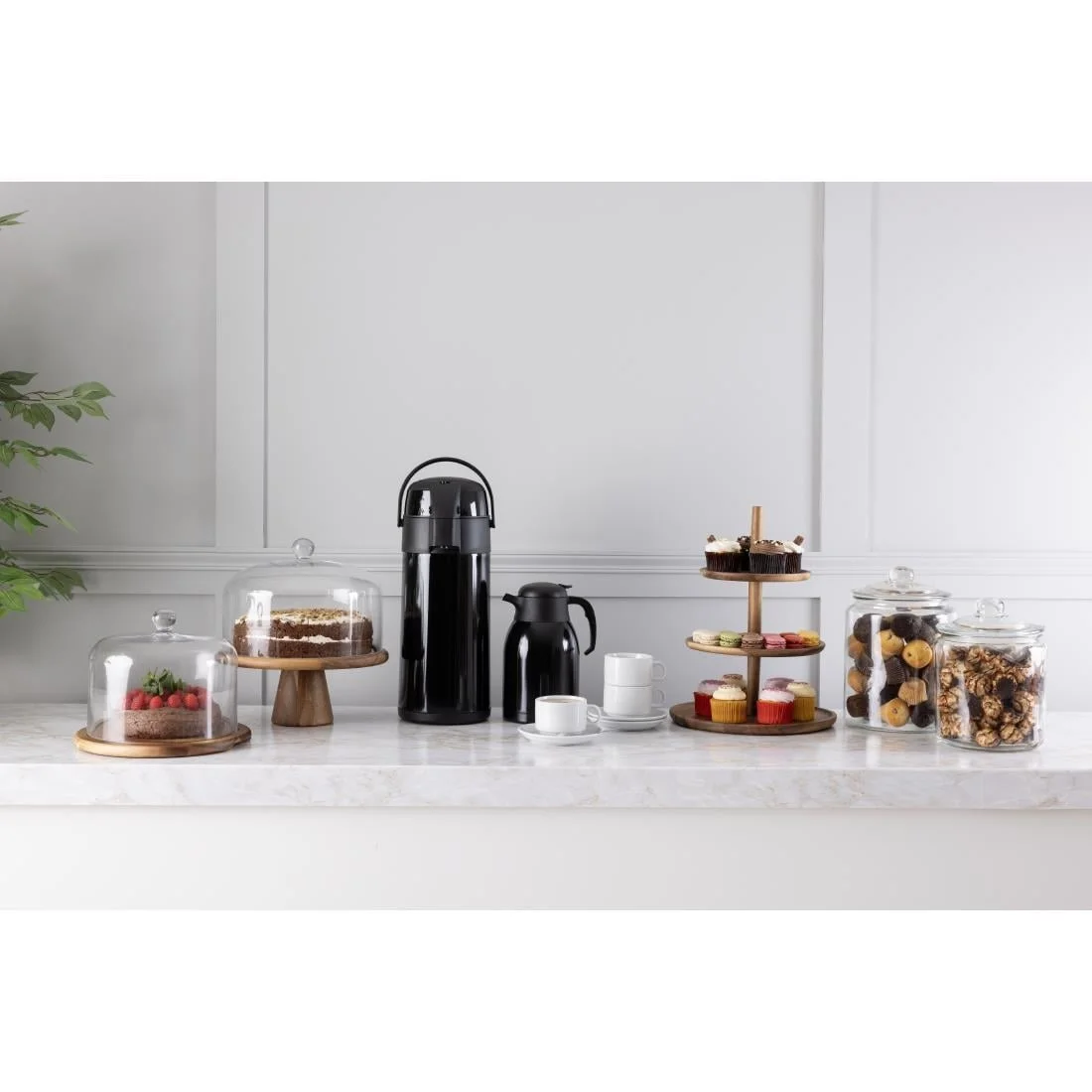 Olympia Vacuum Jug Black 2Ltr - Image 7