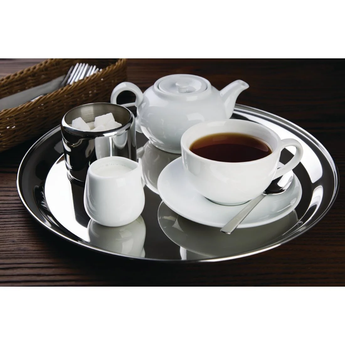 Olympia Round Serving Tray 355mm - Image 6