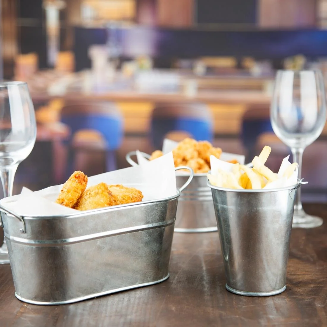Olympia Mini Metal Food Bucket Tall 90mm - Image 4