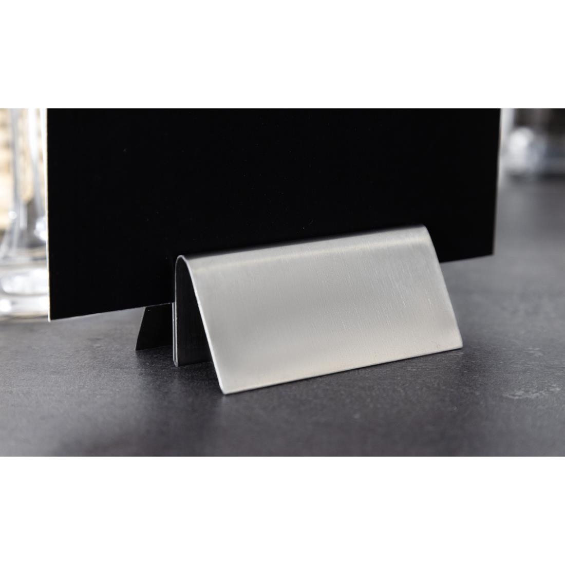Stainless Steel Menu Holder
