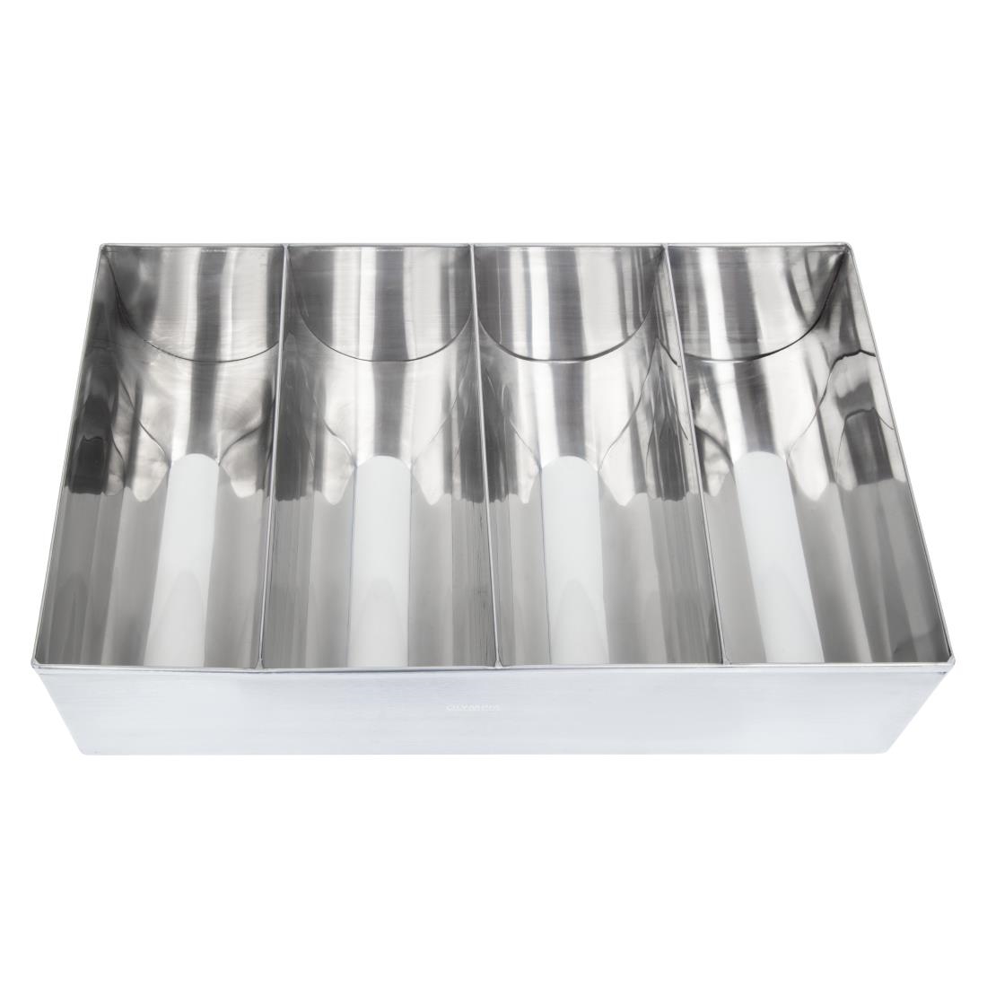 Olympia Cutlery Holder Stainless Steel