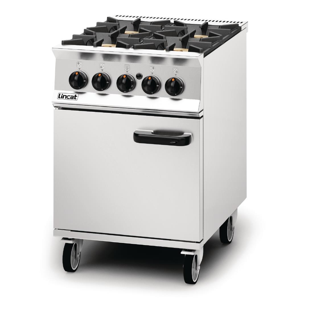 Lincat Opus 800 Natural Gas 4 Burner Range OG8001/N