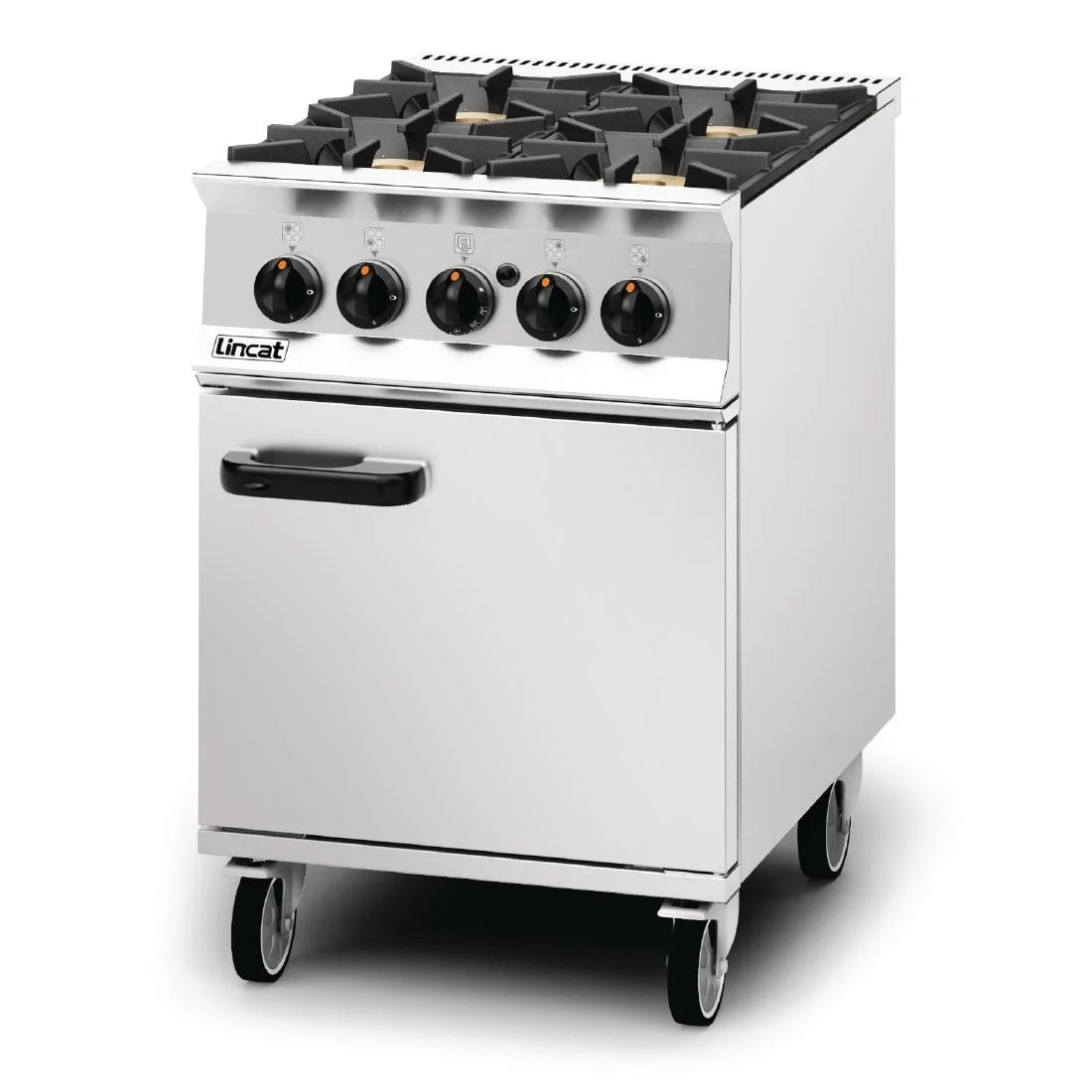 Lincat Opus 800 Natural Gas 4 Burner Range with Right Hand Door OG8001/N/RHD - Image 2