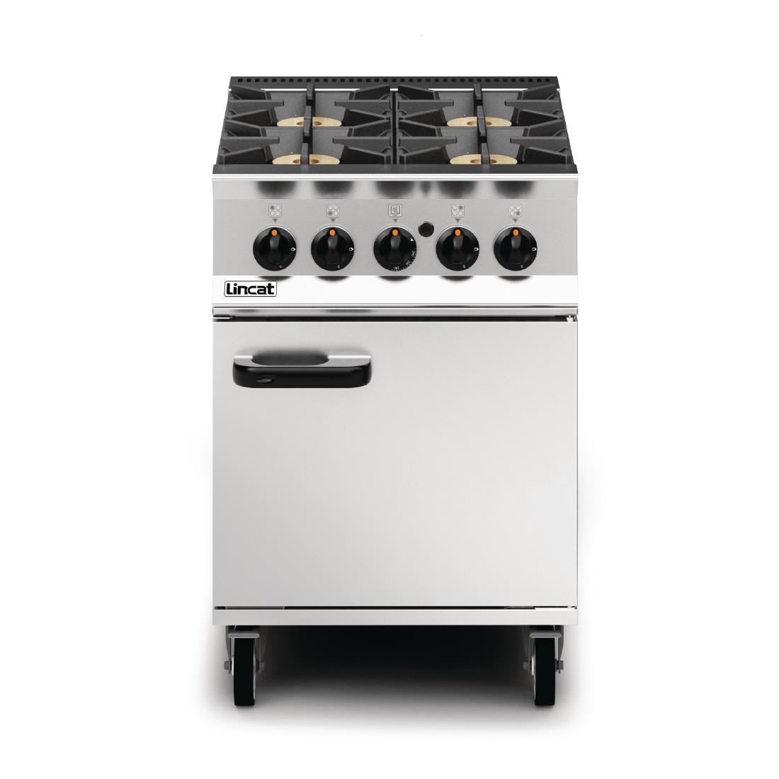 Lincat Opus 800 Propane Gas 4 Burner Range with Right Hand Door OG8001/P/RHD