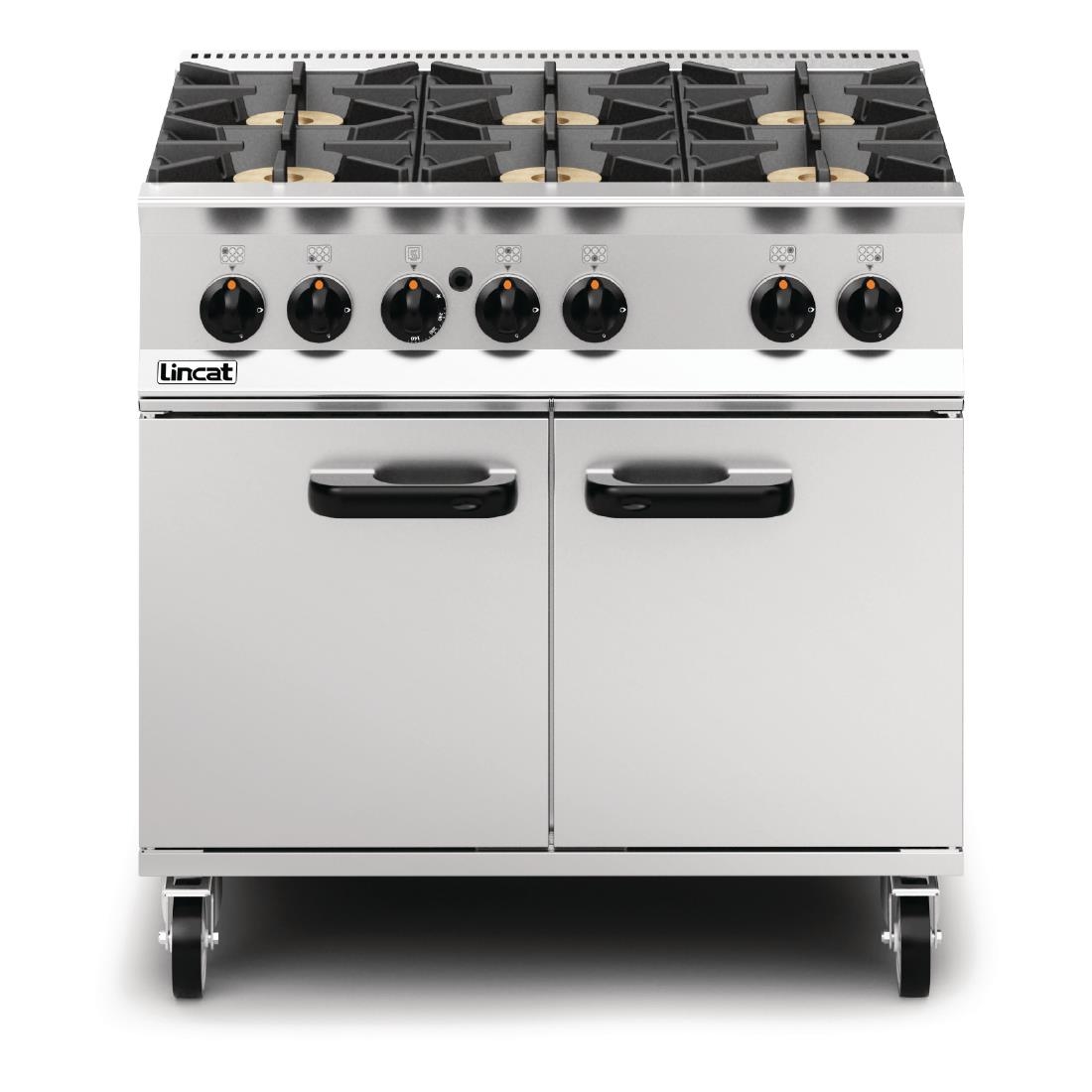 Lincat Opus 800 Natural Gas 6 Burner Range OG8002/N