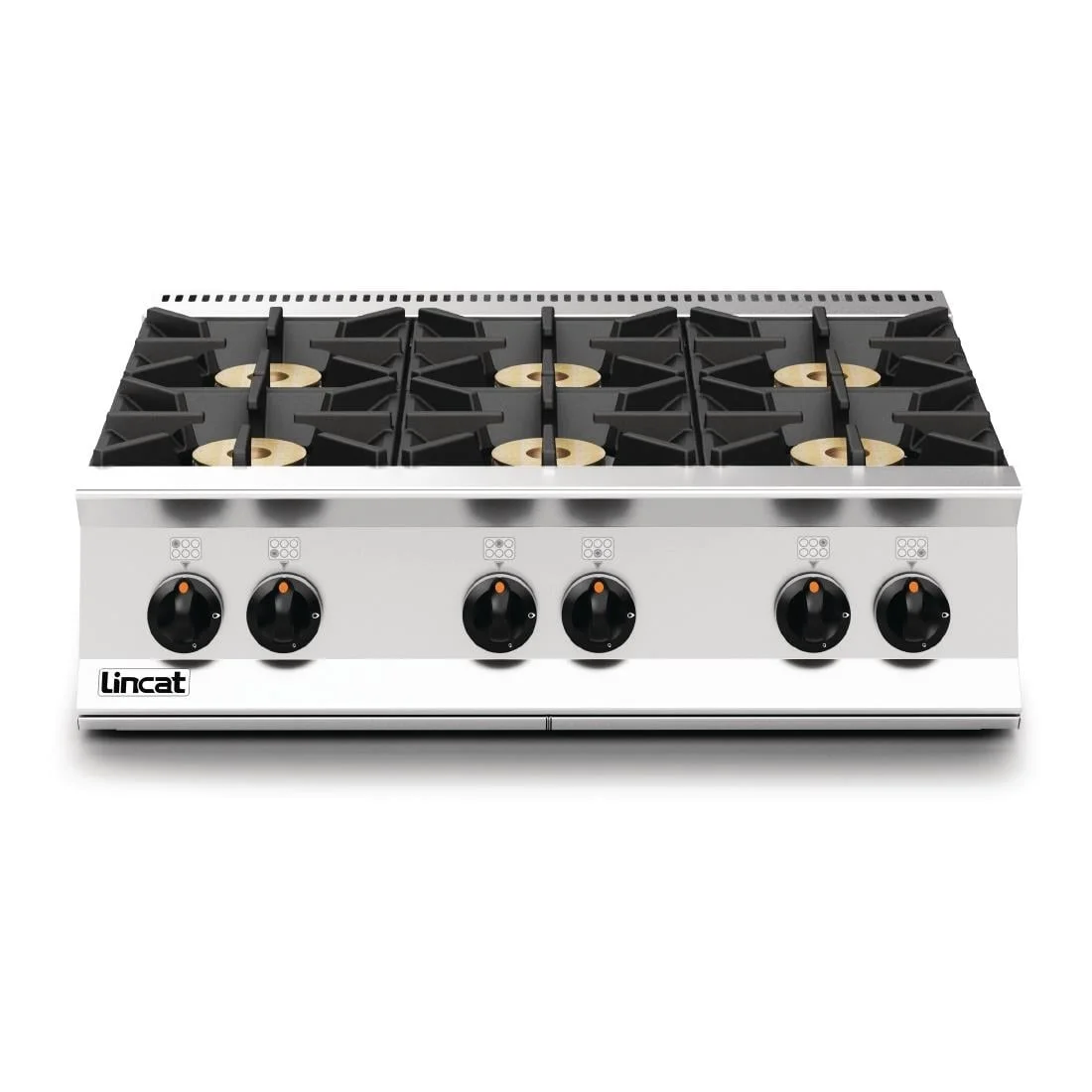 Lincat Opus 800 Propane Gas 6 Burner Boiling Top OG8004/P - Image 3