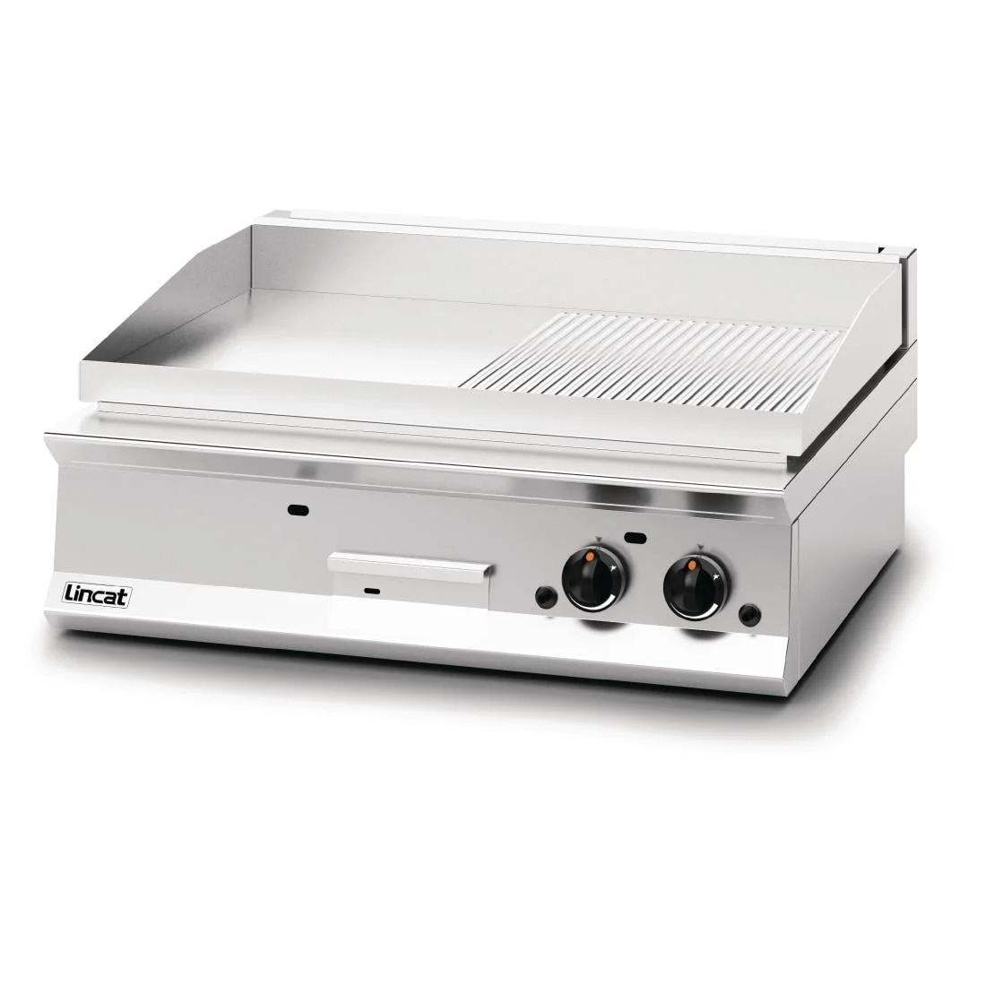 Lincat Opus 800 Half Ribbed Propane Gas Griddle OG8202/R/P - Image 2