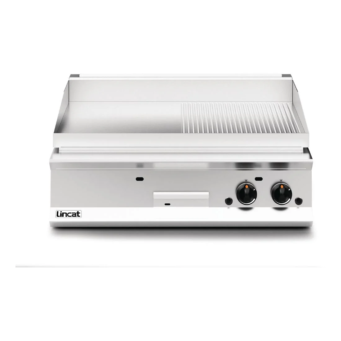 Lincat Opus 800 Half Ribbed Natural Gas Griddle OG8202/R/N - Image 3