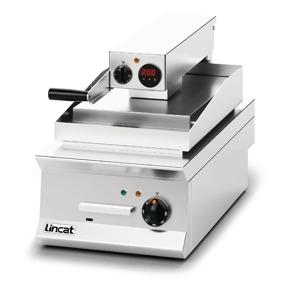 Lincat Opus 800 Ribbed Clam Griddle OE8211/R - Image 2