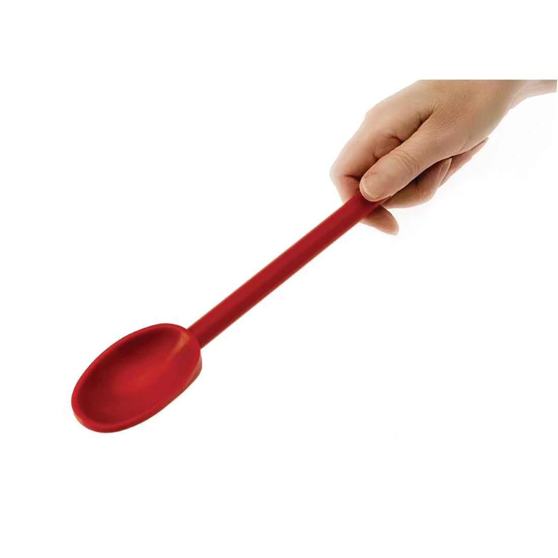 Matfer Bourgeat Exoglass Spoon Red 12" - Image 2