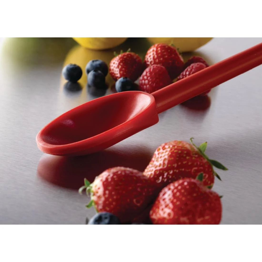 Matfer Bourgeat Exoglass Spoon Red 12" - Image 3