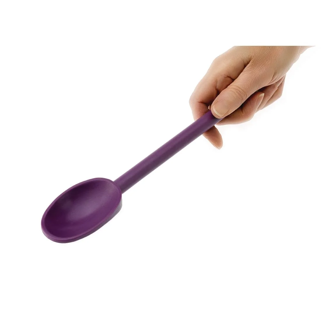 Matfer Bourgeat Exoglass Spoon Purple 12" - Image 2