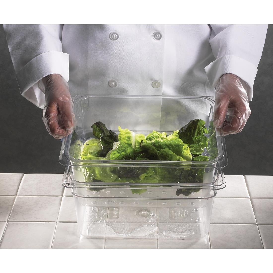 Cambro Polycarbonate 1/2 Gastronorm Pan 150mm