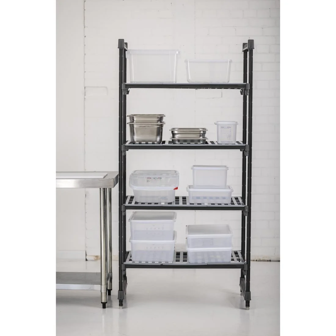 Cambro Stationary Vented 4 Shelf Starter Units 1830 x 915 x 610mm - Image 8