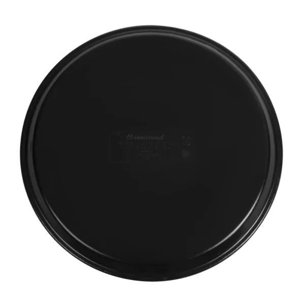 Cambro Fibreglass Round Non-Skid Tray Black 11in