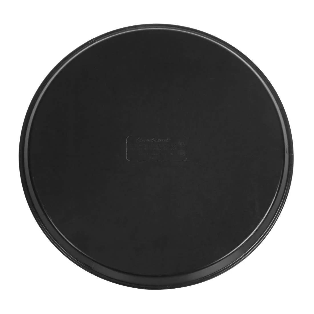 Cambro Fibreglass Round Non-Skid Tray Black 16in - Image 5