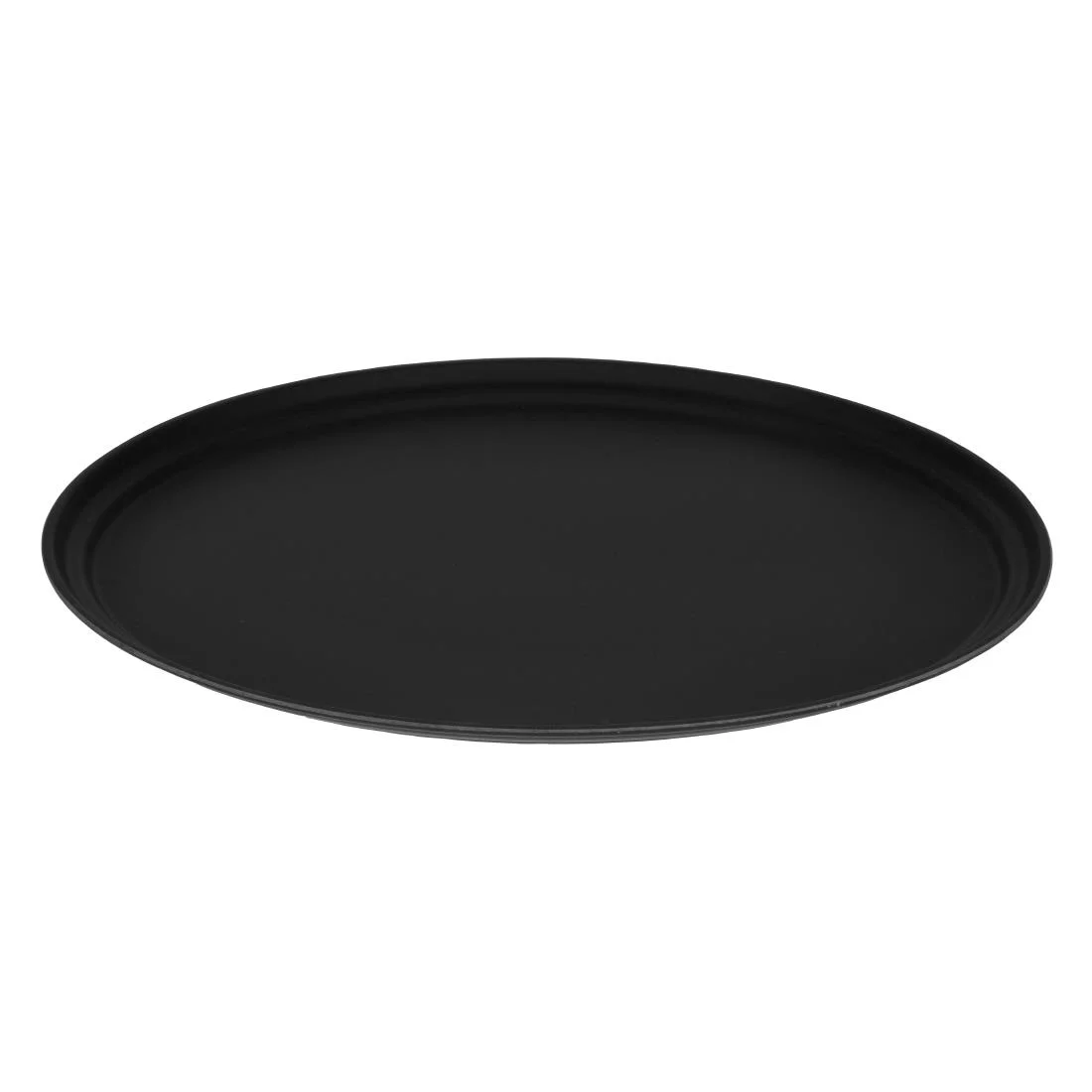 Cambro Camtread Large Black Tray Oval 68cm - Image 5